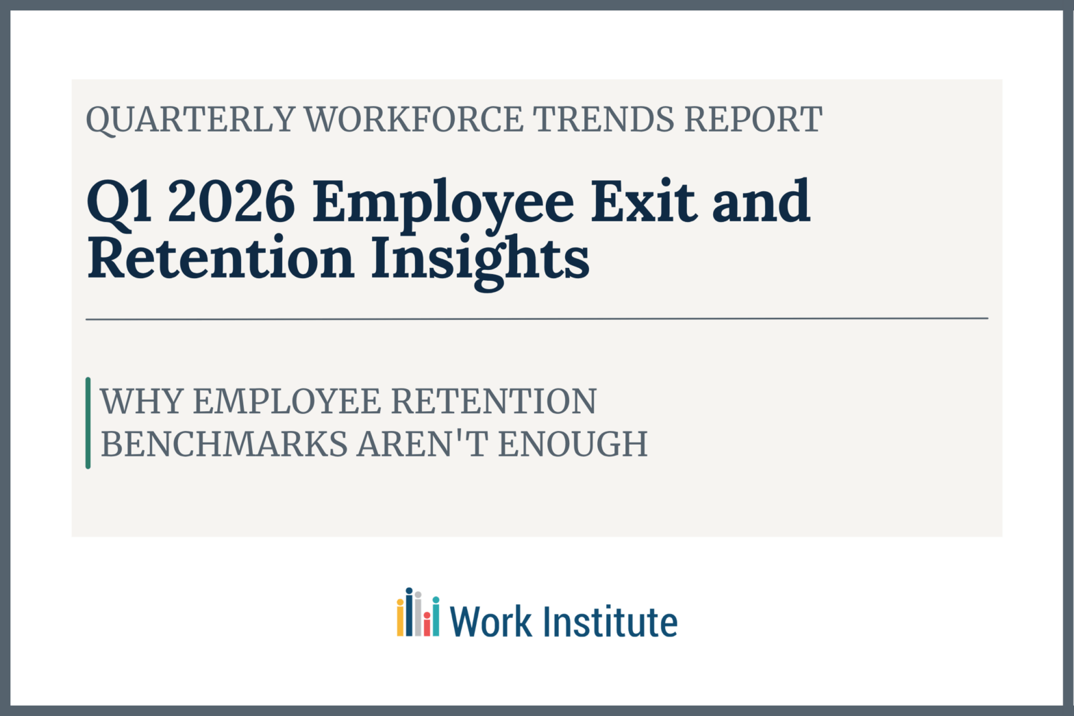 Featured image for post: Why Employee Retention Benchmarks Aren’t Enough